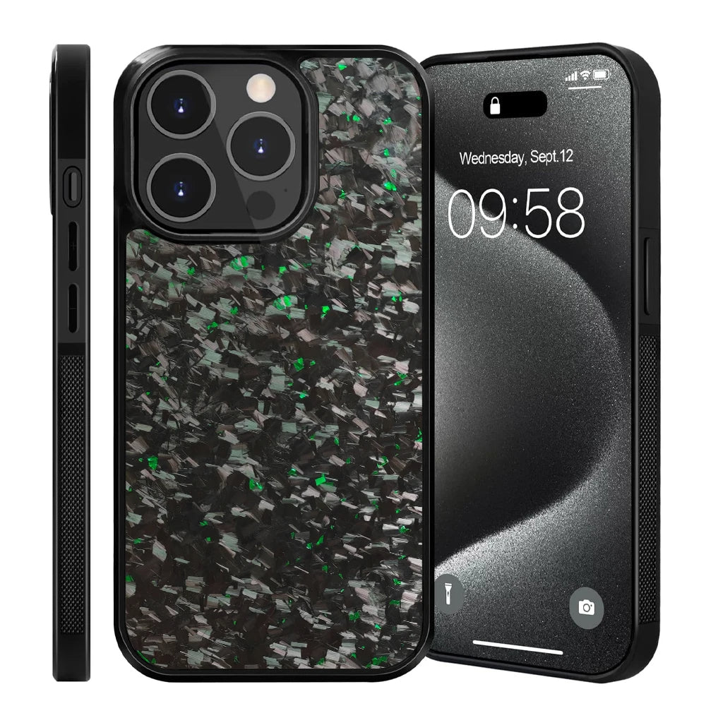 Forged Carbon Fiber TPU Phone Case Forged Carbon Fiber TPU Phone Case